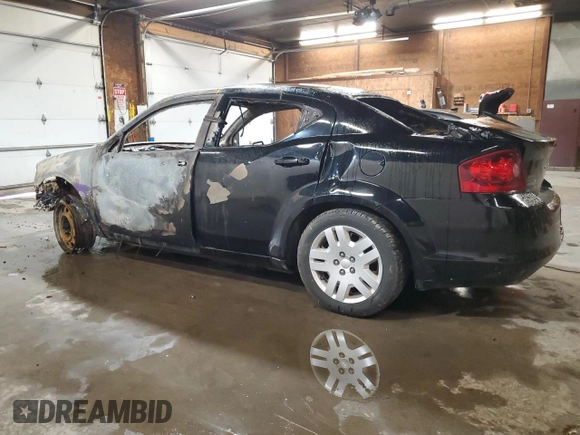 2012 Dodge Avenger SE with VIN 1C3CDZAB8CN136653, listed as a Copart auction lot 49621865 with Not Provided miles and Salvage Title. Bid and sale history available at carsss.com. Image 2.