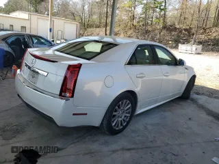 2012 Cadillac CTS Sedan Luxury with VIN 1G6DG5E51C0130892, listed as a Copart auction lot 50504205 with 161,637 mi miles and Salvage Title. Bid and sale history available at carsss.com. Image 3.