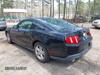 2012 Ford Mustang V6 Premium with VIN 1ZVBP8AM1C5205321, listed as a IAAI auction lot 41877052 with 120,412 mi miles. Bid and sale history available at carsss.com. Image 3.