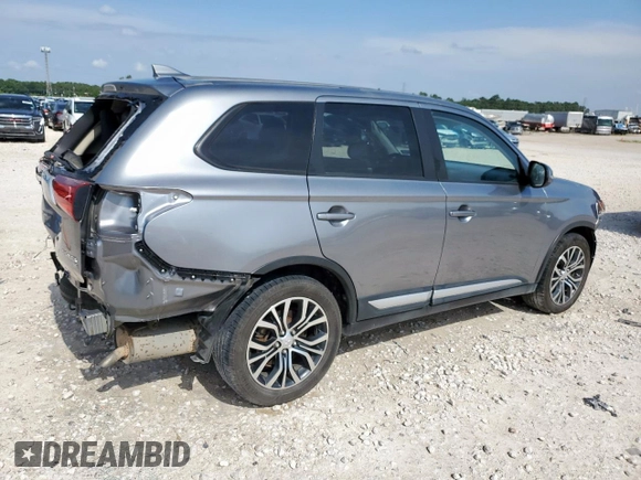 2017 Mitsubishi Outlander SE with VIN JA4AD3A30HZ065399, listed as a Copart auction lot 60327365 with 134,287 mi miles and Salvage title. Bid and sale history available at DreamBid. Image 3.