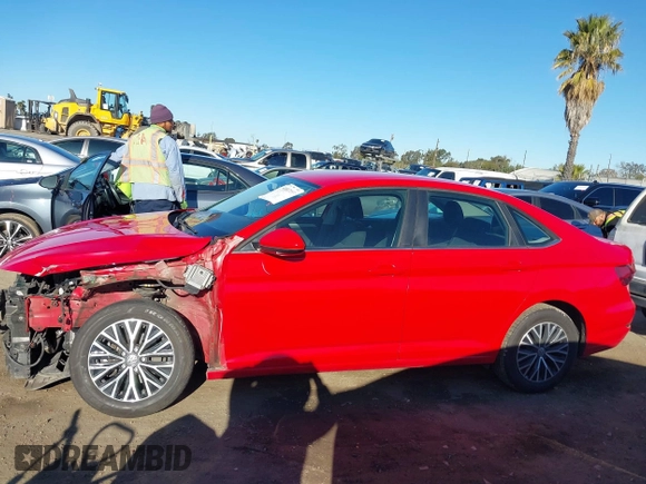 2021 Volkswagen Jetta S z VIN 3VWC57BU9MM022263, wystawiony jako IAAI lot #41817483 z przebiegiem 87 556 mil mil oraz . Historia ofert i sprzedaży dostępna na DreamBid. Obrazek 15.