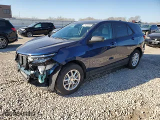 2022 Chevrolet Equinox LS with VIN 3GNAXSEVXNS177792, listed as a Copart auction lot 70945814 with 3,778 mi miles and Salvage Title. Bid and sale history available at carsss.com. Image 1.