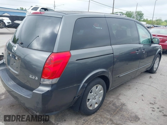 2004 Nissan Quest SE z VIN 5N1BV28U94N347280, wystawiony jako IAAI lot #42312376 z przebiegiem Nie podano mil oraz . Historia ofert i sprzedaży dostępna na DreamBid. Obrazek 4.