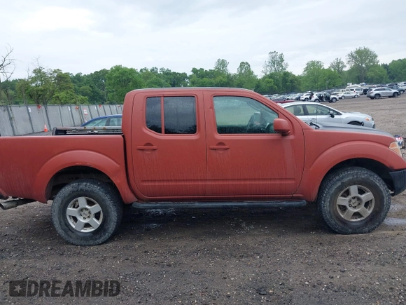 2005 Nissan Frontier LE with VIN 1N6AD07W25C462629, listed as a IAAI auction lot 42237382 with 157,460 mi miles and . Bid and sale history available at DreamBid. Image 14.