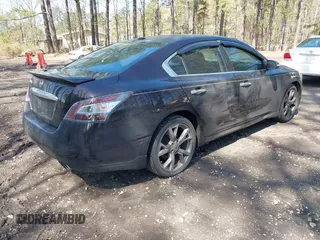 2012 Nissan Maxima SV with VIN 1N4AA5AP1CC830876, listed as a IAAI auction lot 41926273 with 252,732 mi miles and . Bid and sale history available at DreamBid. Image 4.