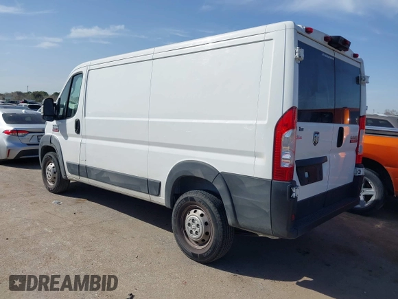 2020 Ram ProMaster Cargo with VIN 3C6TRVAG5LE123937, listed as a IAAI auction lot 41737048 with 168,021 mi miles and . Bid and sale history available at DreamBid. Image 3.