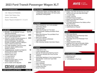 2023 Ford Transit Passenger XL with VIN 1FBAX2YG7PKA64990, listed as a Copart auction lot 78156654 with Not Provided miles and Salvage Title. Bid and sale history available at DreamBid. Image 13.