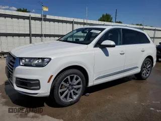 2019 Audi Q7 Premium Plus with VIN WA1LHAF75KD025255, listed as a Copart auction lot 56033515 with 54,985 mi miles and Salvage title. Bid and sale history available at DreamBid. Image 1.