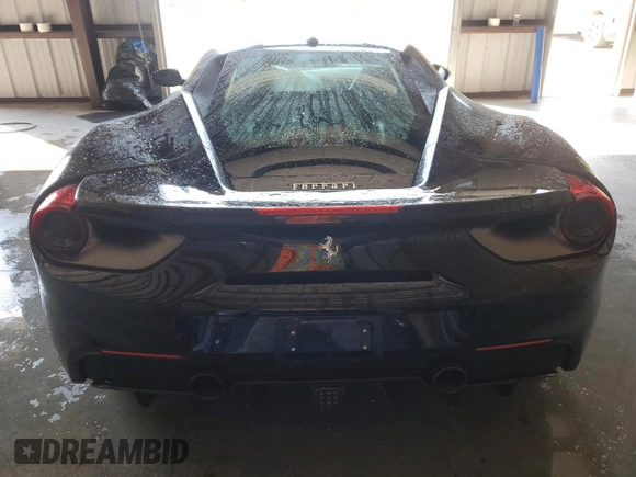2017 Ferrari 488 z VIN ZFF79ALA1H0227399, wystawiony jako Copart lot #74447644 z przebiegiem Nie podano mil oraz Szkoda całkowita • Salvage title. Historia ofert i sprzedaży dostępna na DreamBid. Obrazek 6.