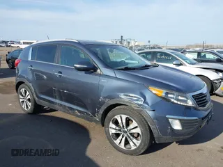 2012 Kia Sportage EX with VIN KNDPCCA22C7325011, listed as a IAAI auction lot 42046727 with 131,475 mi miles and . Bid and sale history available at DreamBid. Image 1.