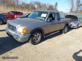 2005 Ford Ranger XLT with VIN 1FTZR45E35PA65898, listed as a IAAI auction lot 41820950 with 204,606 mi miles. Bid and sale history available at carsss.com. Image 2.