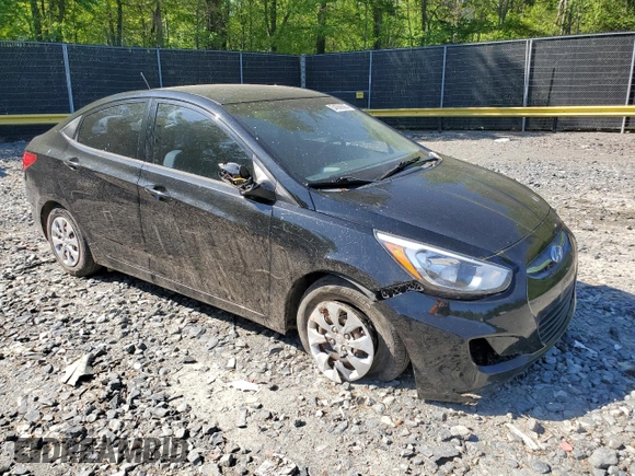 2016 Hyundai Accent SE z VIN KMHCT4AEXGU119405, wystawiony jako Copart lot #54369585 z przebiegiem 102 173 mil mil oraz Szkoda całkowita • Salvage title. Historia ofert i sprzedaży dostępna na DreamBid. Obrazek 4.