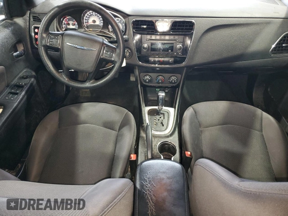 2014 Chrysler 200 LX with VIN 1C3CCBAG7EN101336, listed as a Copart auction lot 70451634 with 157,510 mi miles and Salvage Title. Bid and sale history available at carsss.com. Image 8.
