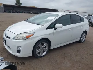 2010 Toyota Prius II with VIN JTDKN3DU0A0189680, listed as a IAAI auction lot 42183701 with 172,909 mi miles. Bid and sale history available at carsss.com. Image 2.