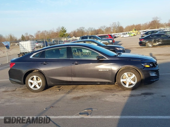 2022 Chevrolet Malibu LS with VIN 1G1ZB5ST6NF209407, listed as a IAAI auction lot 41803007 with 65,602 mi miles and . Bid and sale history available at DreamBid. Image 13.