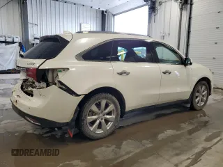 2015 Acura MDX Advance/Entertainment Pkg with VIN 5FRYD4H80FB503240, listed as a Copart auction lot 50991005 with 274,713 mi miles and Salvage Title. Bid and sale history available at carsss.com. Image 3.