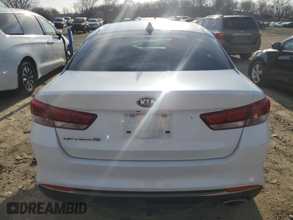 2017 Kia Optima LX with VIN KNAGT4L32H5173971, listed as a Copart auction lot 46578515 with 89,072 mi miles and Salvage Title. Bid and sale history available at carsss.com. Image 6.