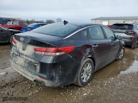 2017 Kia Optima LX with VIN KNAGT4L39H5132737, listed as a Copart auction lot 46889515 with 133,047 mi miles and Clean Title. Bid and sale history available at carsss.com. Image 3.