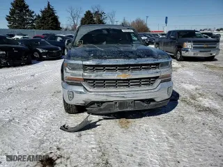 2018 Chevrolet Silverado 1500 LT with VIN 3GCUKREC7JG366537, listed as a Copart auction lot 46278245 with 0 mi miles and Salvage Title. Bid and sale history available at carsss.com. Image 11.