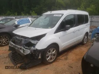 2017 Ford Transit Connect XLT with VIN NM0AS8F71H1316818, listed as a Copart auction lot 56379045 with 92,451 mi miles and Salvage title. Bid and sale history available at DreamBid. Image 1.