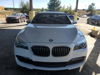 2014 BMW 7 Series 740i with VIN WBAYA6C59ED144122, listed as a Copart auction lot 75059334 with 78,090 mi miles and Salvage Title. Bid and sale history available at carsss.com. Image 5.