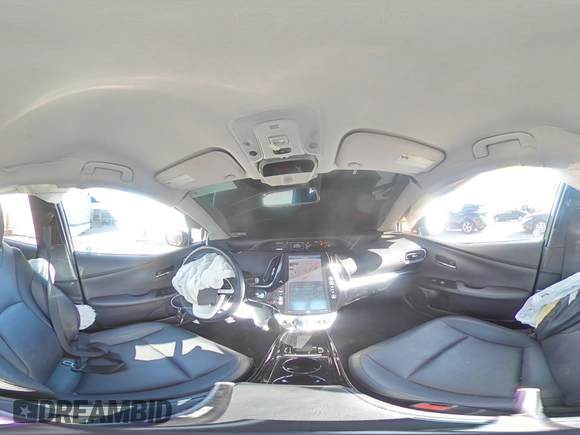 2017 Toyota Prius Plus with VIN JTDKARFP4H3064941, listed as a Copart auction lot 52567955 with 80,916 mi miles and Salvage Title. Bid and sale history available at DreamBid. Image 12.