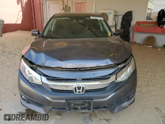 2017 Honda Civic Sedan EX-T with VIN 2HGFC1F34HH658552, listed as a Copart auction lot 52972315 with 94,228 mi miles and Salvage Title. Bid and sale history available at carsss.com. Image 5.