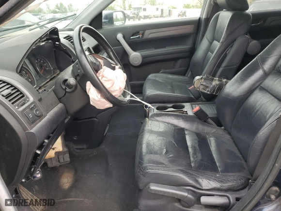 2007 Honda CR-V EX-L with VIN JHLRE48757C111267, listed as a Copart auction lot 52195505 with 293,644 mi miles and Salvage Title. Bid and sale history available at carsss.com. Image 7.