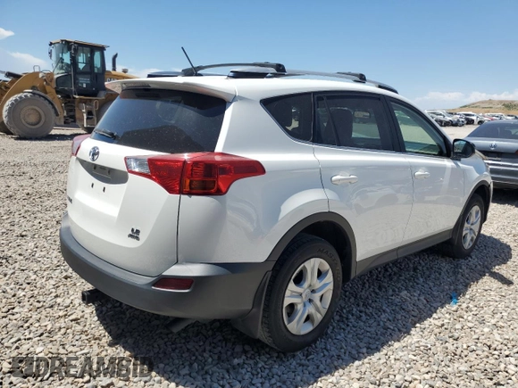 2015 Toyota RAV4 LE with VIN JTMBFREV0FD110418, listed as a Copart auction lot 58050545 with Not provided miles and Salvage title. Bid and sale history available at DreamBid. Image 3.