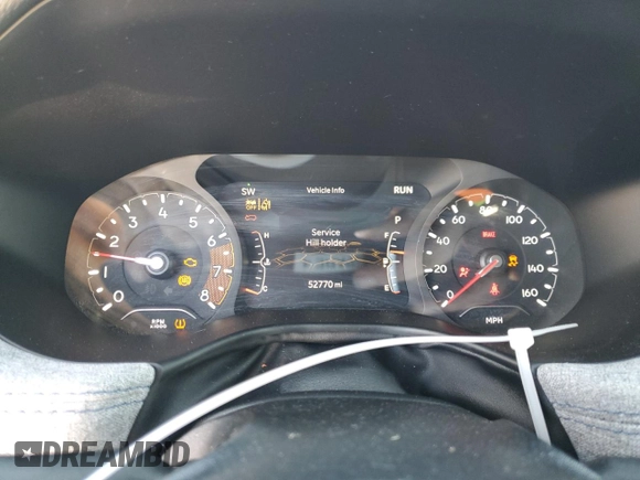 2023 Jeep Compass Latitude with VIN 3C4NJDBN2PT560876, listed as a Copart auction lot 48769915 with 52,770 mi miles and Salvage Title. Bid and sale history available at DreamBid. Image 9.
