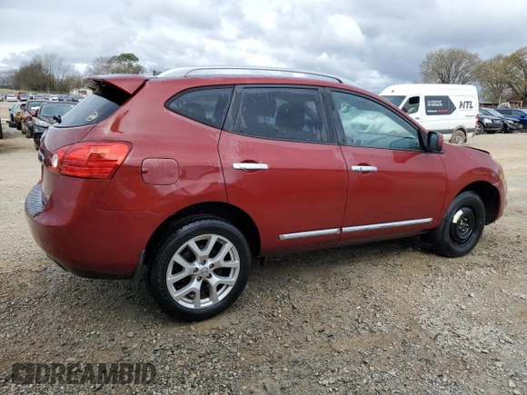 2012 Nissan Rogue S with VIN JN8AS5MT6CW252731, listed as a Copart auction lot 49732325 with 151,632 mi miles and Salvage Title. Bid and sale history available at DreamBid. Image 3.