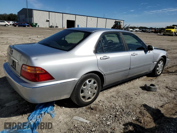 2001 Acura RL with VIN JH4KA965X1C002284, listed as a Copart auction lot 89134495 with 116,616 mi miles and Salvage Title. Bid and sale history available at carsss.com. Image 3.