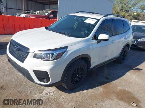 2019 Subaru Forester Premium with VIN JF2SKAGC8KH584520, listed as a IAAI auction lot 41805460 with 55,064 mi miles. Bid and sale history available at carsss.com. Image 17.