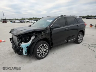2024 GMC Terrain Denali with VIN 3GKALXEGXRL231017, listed as a Copart auction lot 86721694 with 2,232 mi miles and Salvage Title. Bid and sale history available at carsss.com. Image 1.