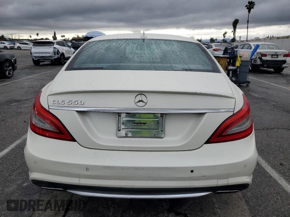 2014 Mercedes-Benz CLS-Class CLS 550 with VIN WDDLJ7DB4EA096737, listed as a Copart auction lot 49241825 with 122,836 mi miles and Salvage Title. Bid and sale history available at carsss.com. Image 6.