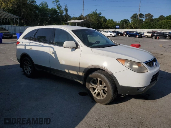 2008 Hyundai Veracruz GLS with VIN KM8NU13C28U065468, listed as a Copart auction lot 53039535 with 102,622 mi miles and Salvage title. Bid and sale history available at DreamBid. Image 4.