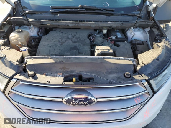2017 Ford Edge SEL with VIN 2FMPK3J80HBB11104, listed as a Copart auction lot 48700535 with 98,502 mi miles and Salvage Title. Bid and sale history available at carsss.com. Image 12.