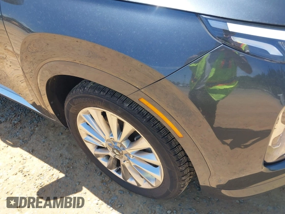 2020 Hyundai Palisade Limited with VIN KM8R5DHE4LU082503, listed as a IAAI auction lot 42294009 with 34,060 mi miles and . Bid and sale history available at DreamBid. Image 17.