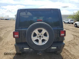 2023 Jeep Wrangler Sport S with VIN 1C4HJXDN9PW564543, listed as a Copart auction lot 56192945 with 42,015 mi miles and Salvage title. Bid and sale history available at DreamBid. Image 6.