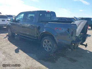 2018 Ford F-150 XL with VIN 1FTEW1E56JKE29843, listed as a IAAI auction lot 41292720 with 74,402 mi miles. Bid and sale history available at carsss.com. Image 3.