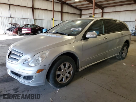 2006 Mercedes-Benz R 3.5L with VIN 4JGCB65E06A024604, listed as a Copart auction lot 78058994 with 197,533 mi miles and Salvage Title. Bid and sale history available at DreamBid. Image 1.