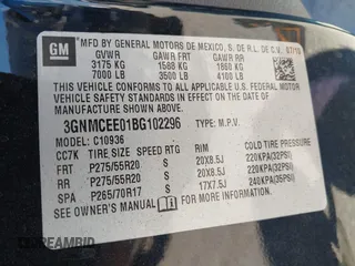 2011 Chevrolet Avalanche LS with VIN 3GNMCEE01BG102296, listed as a IAAI auction lot 42259168 with 183,888 mi miles and . Bid and sale history available at DreamBid. Image 9.