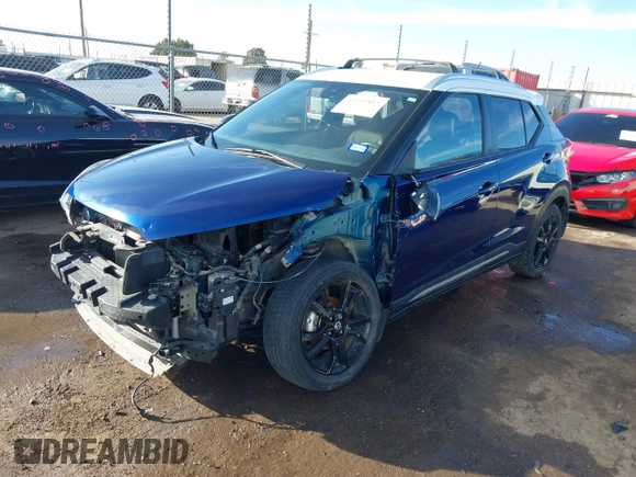 2020 Nissan Kicks SR with VIN 3N1CP5DV9LL547922, listed as a IAAI auction lot 41535815 with 32,258 mi miles and . Bid and sale history available at DreamBid. Image 19.