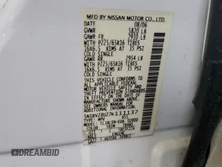 2007 Nissan Quest S with VIN 5N1BV28U27N111137, listed as a Copart auction lot 45334165 with 91,601 mi miles and Non Repairable. Bid and sale history available at carsss.com. Image 13.