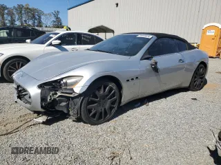 2011 Maserati GranTurismo Convertible with VIN ZAM45KMA8B0055179, listed as a Copart auction lot 77372874 with 31,203 mi miles and Salvage Title. Bid and sale history available at carsss.com. Image 1.
