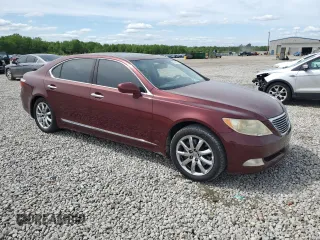 2007 Lexus LS 460 L with VIN JTHGL46F375014799, listed as a Copart auction lot 53912115 with 150,120 mi miles and Salvage title. Bid and sale history available at DreamBid. Image 4.