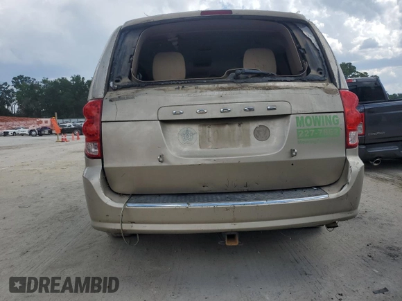 2013 Dodge Grand Caravan SE with VIN 2C4RDGBG3DR693415, listed as a Copart auction lot 54848235 with 114,063 mi miles and Salvage Title. Bid and sale history available at DreamBid. Image 6.