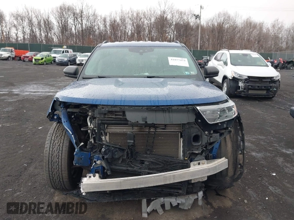 2021 Ford Explorer XLT with VIN 1FMSK8DH7MGA32857, listed as a IAAI auction lot 41877424 with 77,793 mi miles. Bid and sale history available at carsss.com. Image 12.