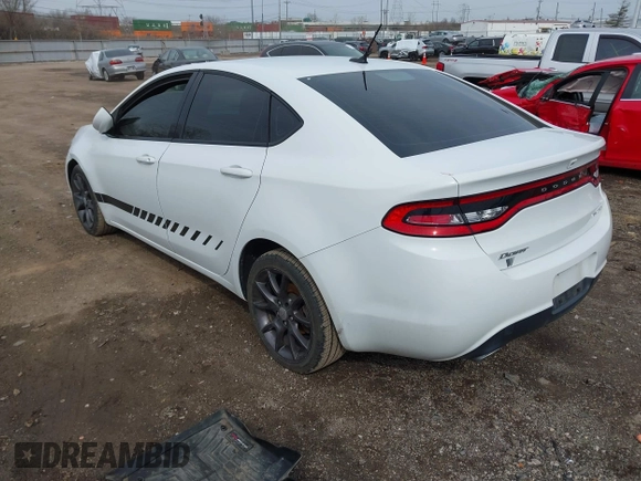 2016 Dodge Dart SXT z VIN 1C3CDFBB6GD517930, wystawiony jako IAAI lot #41816207 z przebiegiem 87 153 mil mil oraz . Historia ofert i sprzedaży dostępna na DreamBid. Obrazek 3.
