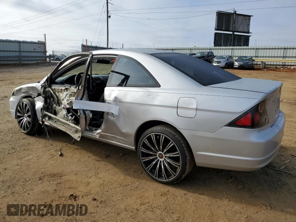2003 Honda Civic LX with VIN 1HGEM21503L068299, listed as a Copart auction lot 85111194 with 214,133 mi miles and Salvage Title. Bid and sale history available at DreamBid. Image 2.